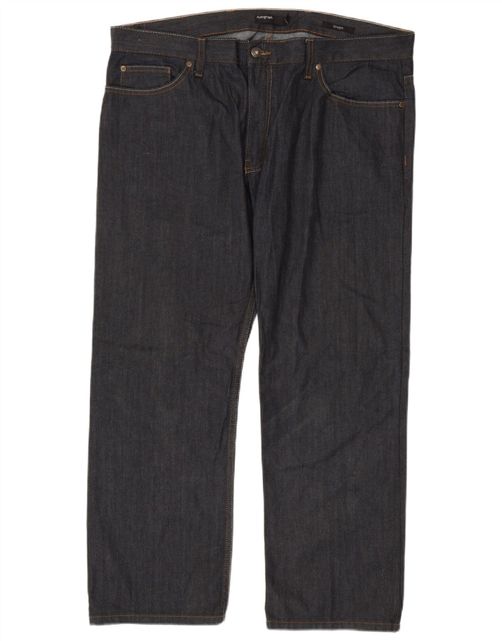 Marks & Spencer Jean droit homme W40 L29 bleu marine coton