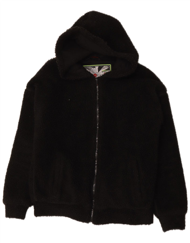 Mistral Veste polaire à capuche pour homme UK 38 Medium Noir Polyester