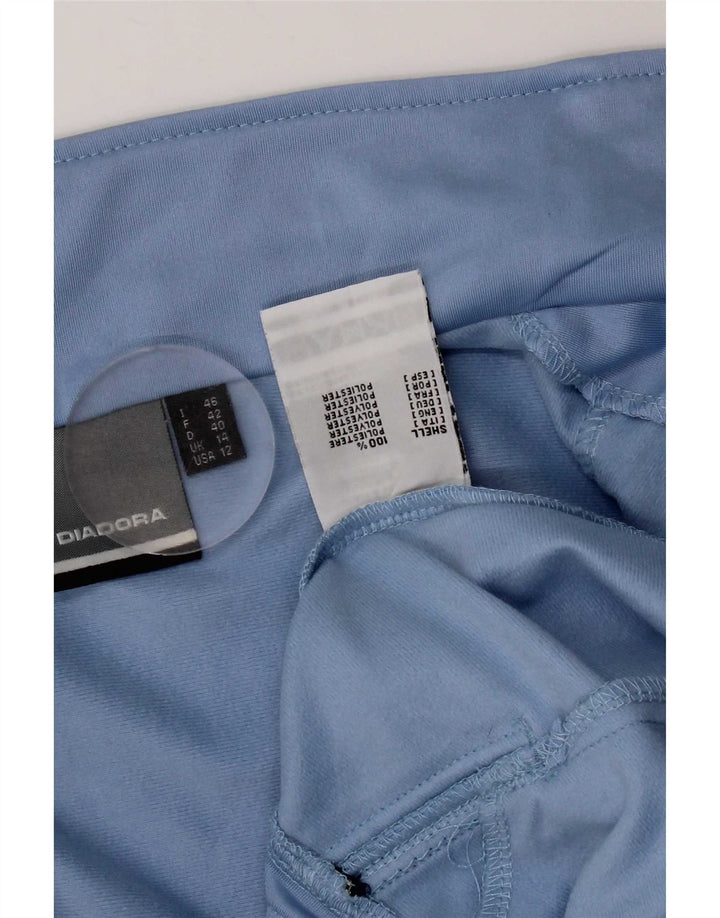 Diadora Veste de survêtement pour femme UK 14 Large Bleu Polyester