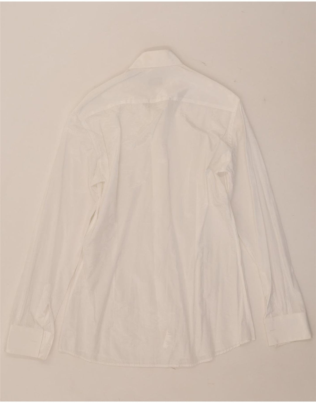 Carlo Pignatelli Chemise Homme Taille 38 15 Polyester Blanc Moyen