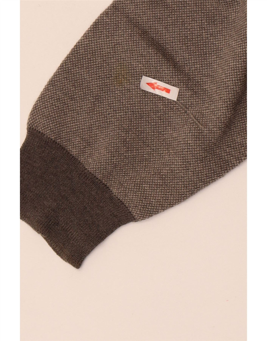 Marks & Spencer Pull col V pour homme en laine mérinos Gris Taille L