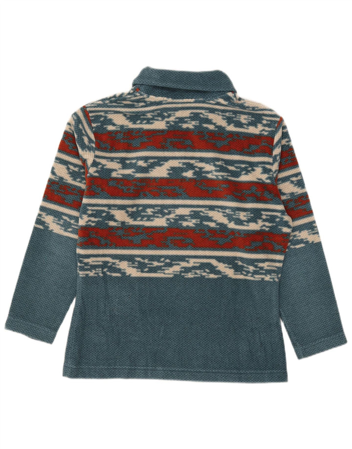 Fila Pull col roulé femme IT 44 Bleu moyen rayé