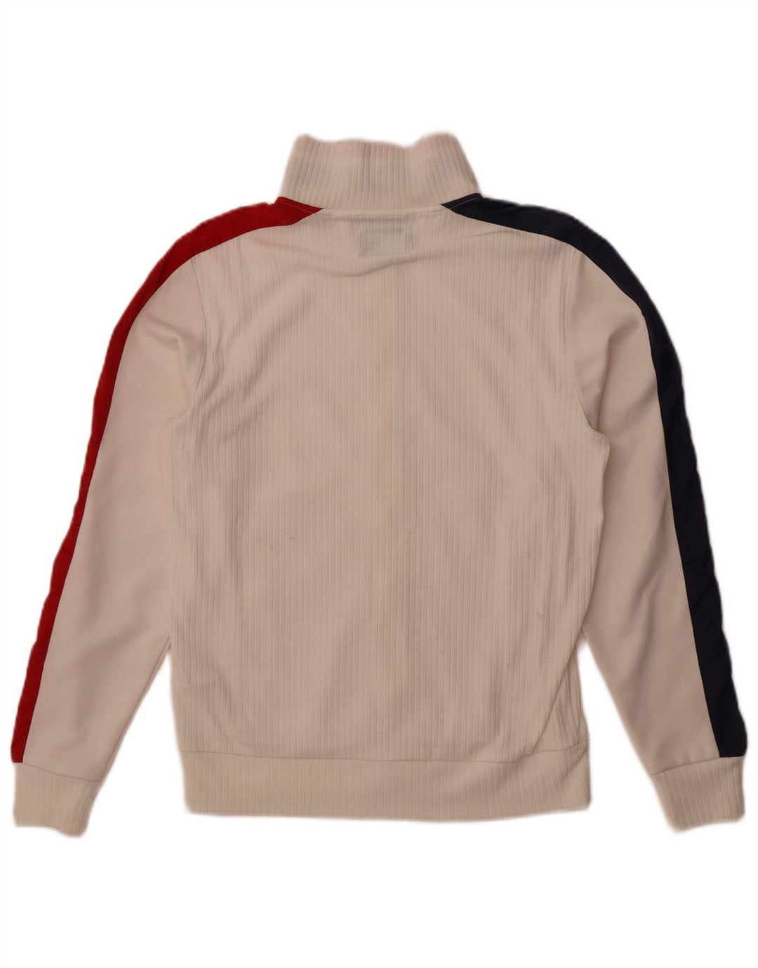 Sergio Tacchini Veste de survêtement pour homme Petit Blanc Colorblock Polyester