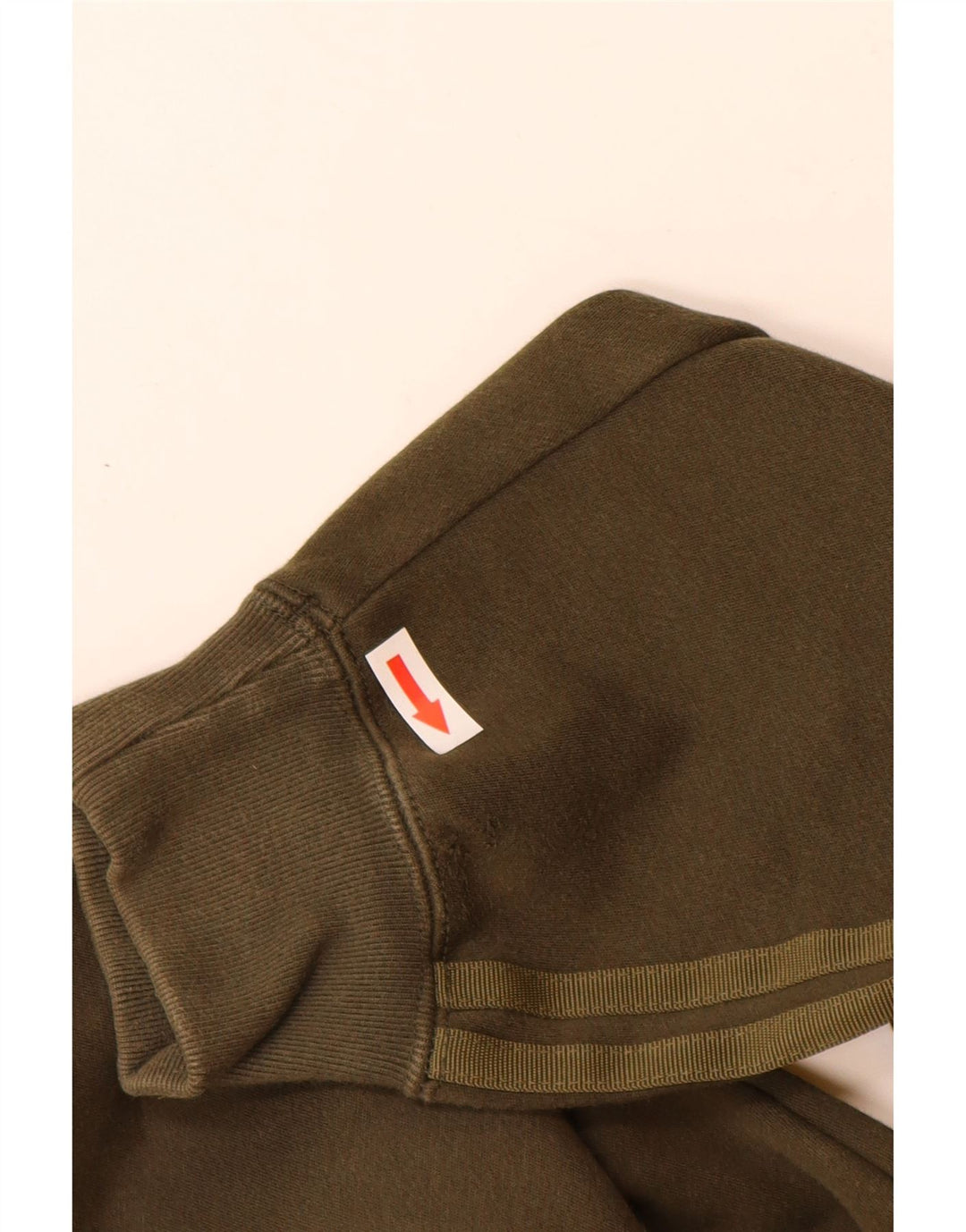 Adidas Sweat-shirt pour homme Petit Kaki Coton