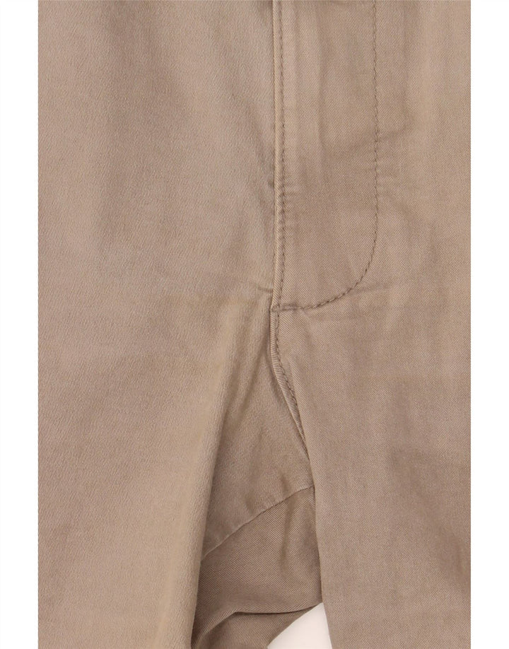 Marks & Spencer Short Chino Homme W32 Gris Moyen Coton