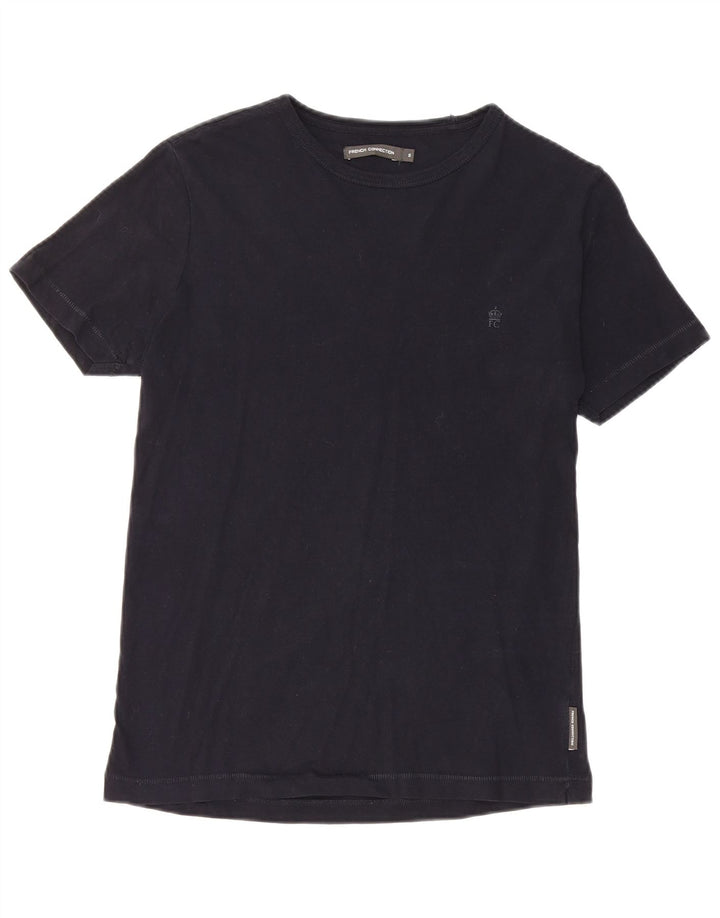 French Connection T-Shirt Homme Petit Noir Coton