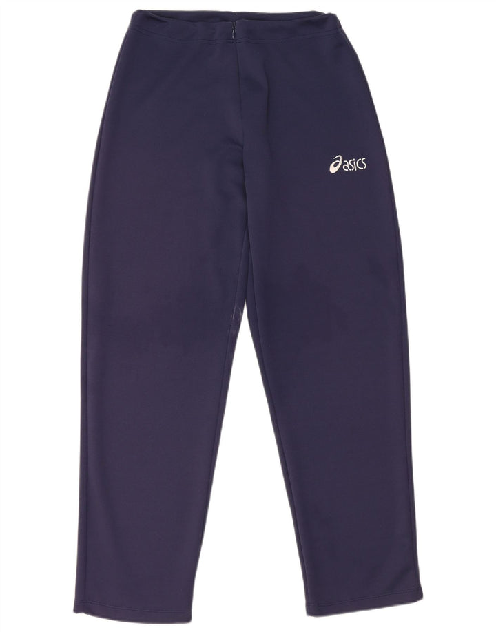 Asics Pantalon de survêtement pour femme UK 44 Bleu marine moyen Polyester