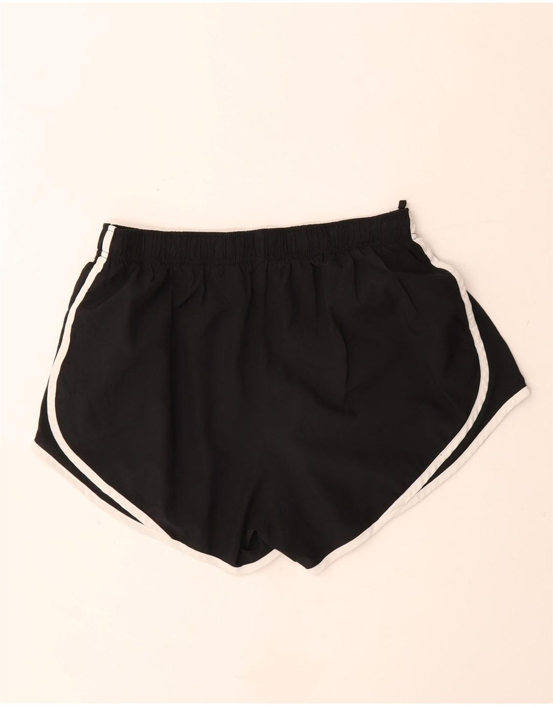 Nike Short de sport Dri Fit pour femme UK 16 Large Noir Polyester