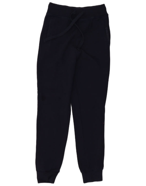 Converse Pantalon de survêtement pour femme en coton bleu marine Small
