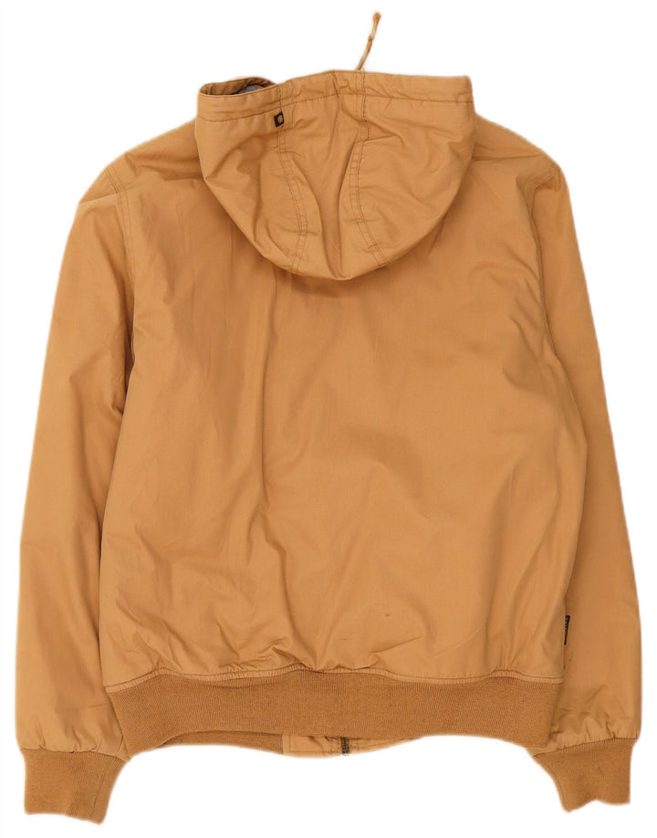 Element Veste Bomber à Capuche Homme UK 36 Petit Beige Polyester