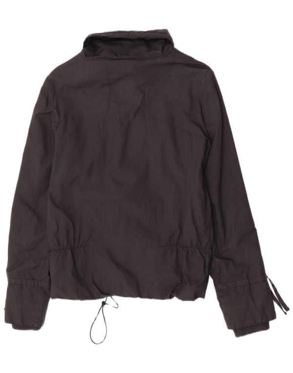 Nike Veste coupe-vent pour femme UK 8/10 Petit nylon noir