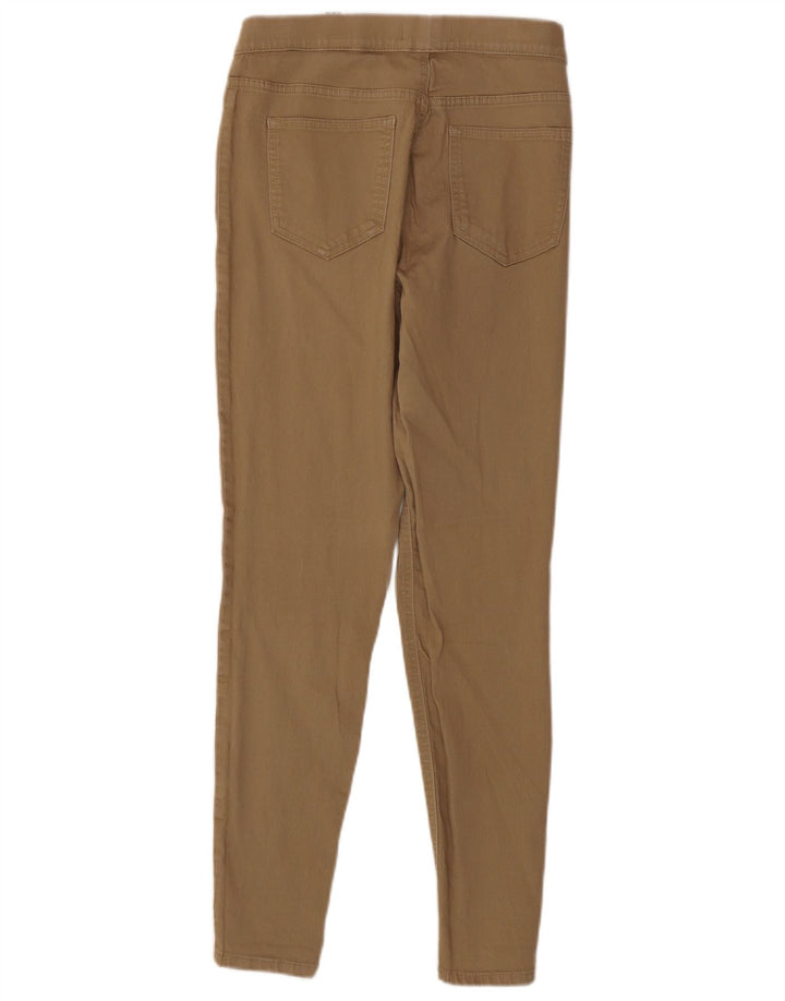 Marks & Spencer Jean Jegging Femme UK 12 Moyen W30 L29 Coton Marron