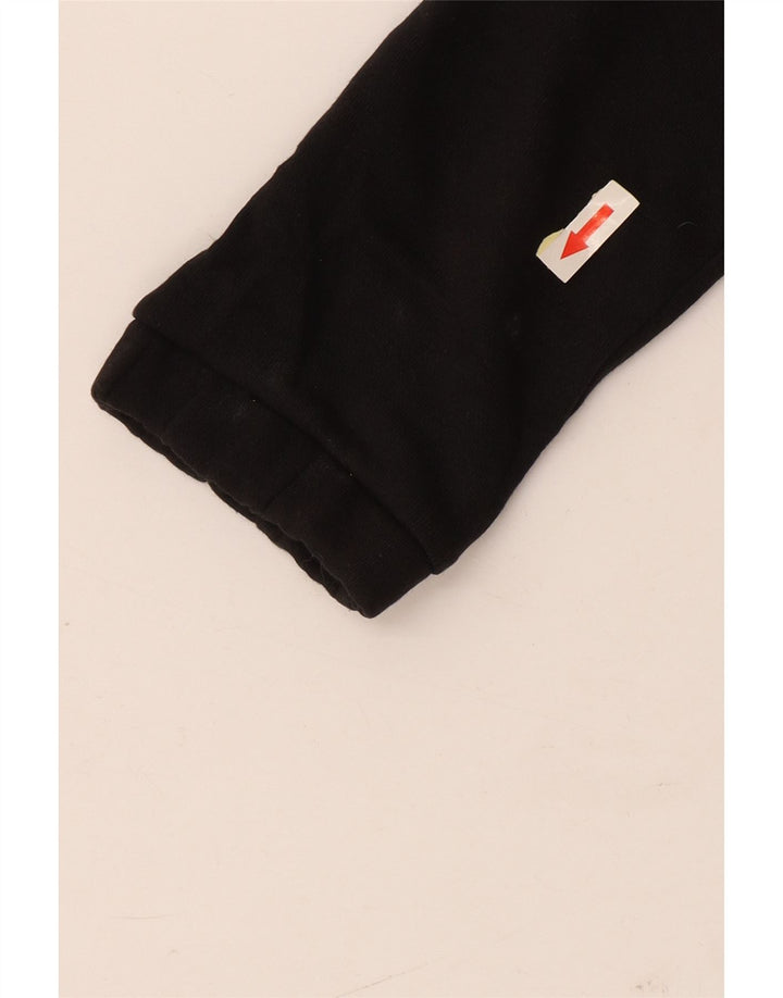 Adidas Sweat-shirt court surdimensionné pour femme UK 8/10 Petit Tencel Noir