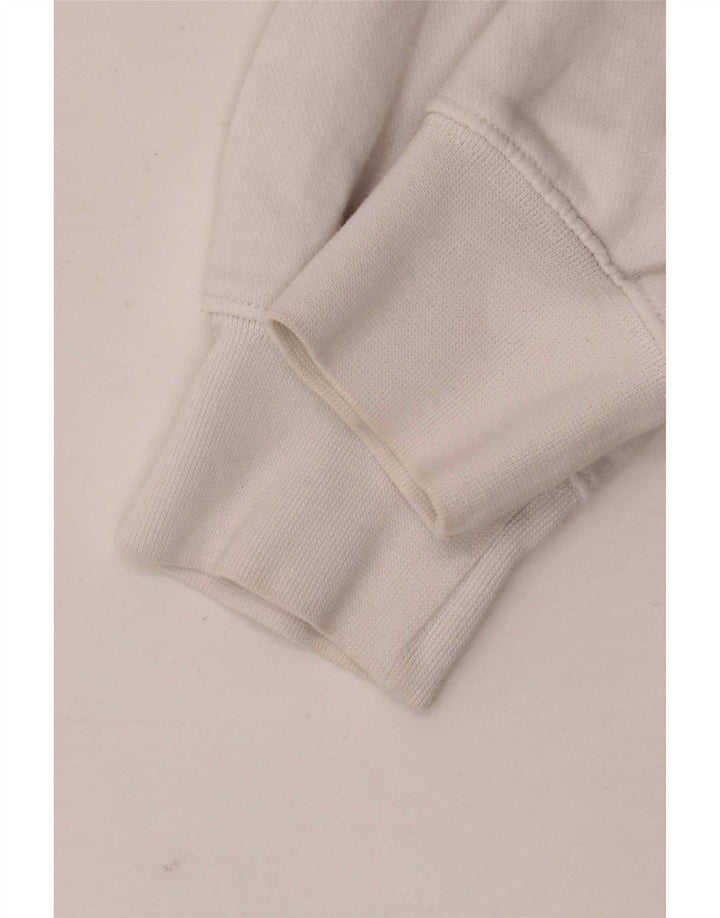 Nike Pull à capuche graphique en coton blanc moyen pour homme