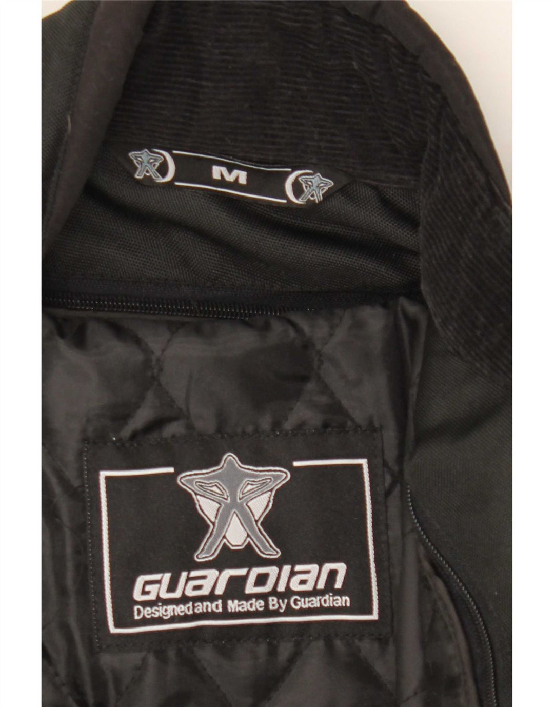 Guardian Veste de moto Racer pour femme UK 14 Medium Noir Colourblock