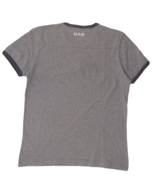 Gas T-shirt graphique pour femme UK 14 Gris moyen