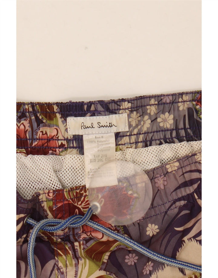 Paul Smith Short de bain pour homme en polyester floral multicolore moyen