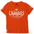 Umbro T-Shirt Graphique Homme Orange Moyen Coton