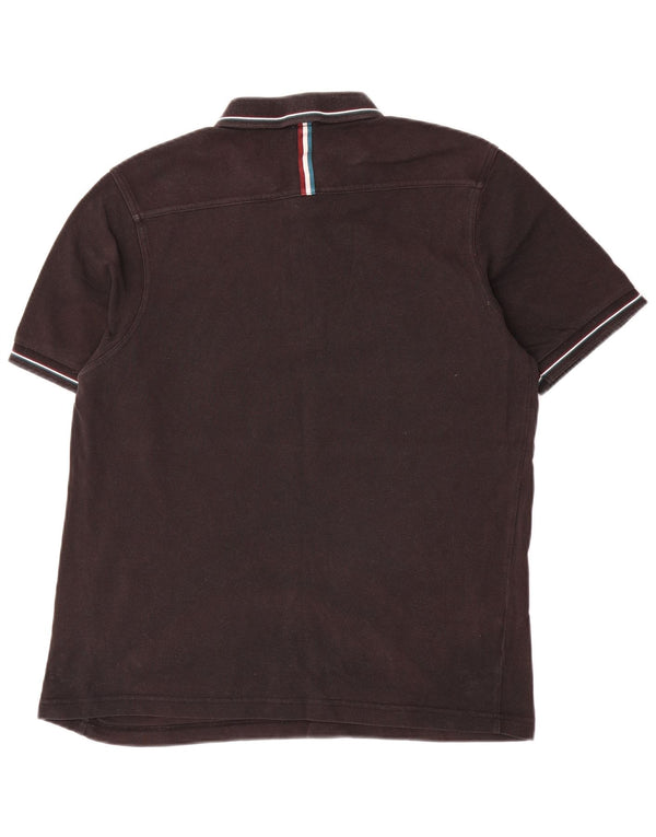Fred Perry Polo Slim Fit pour homme en coton noir Taille L
