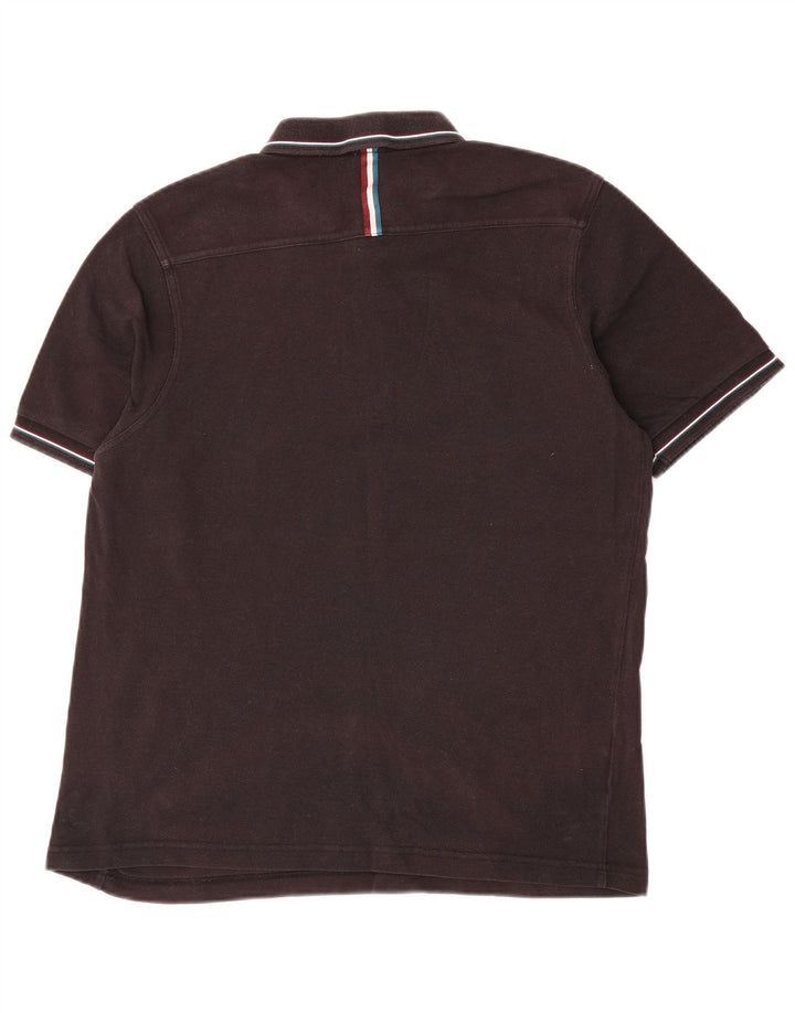 Fred Perry Polo Slim Fit pour homme en coton noir Taille L
