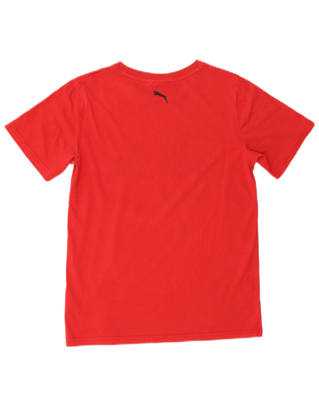 Puma T-Shirt Graphique Garçon 14-15 Ans Grand Rouge Coton