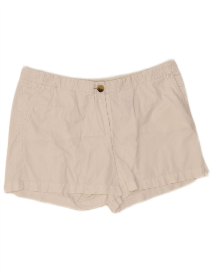 Tommy Hilfiger Short Chino Femme US 8 Medium W32 Coton Blanc