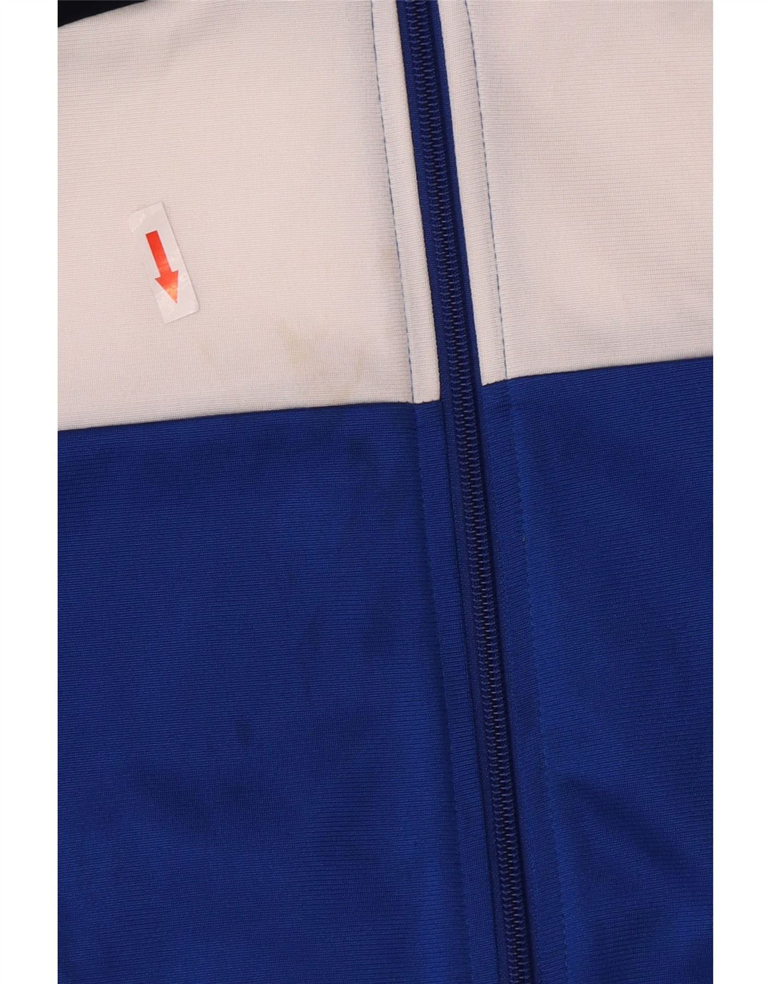 Adidas Veste de Survêtement Garçon 13-14 Ans Bleu Colorblock Polyester