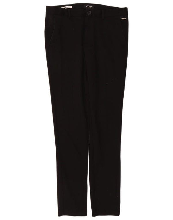Jack & Jones Pantalon Chino Slim Marco Femme W32 L34 Noir Polyester