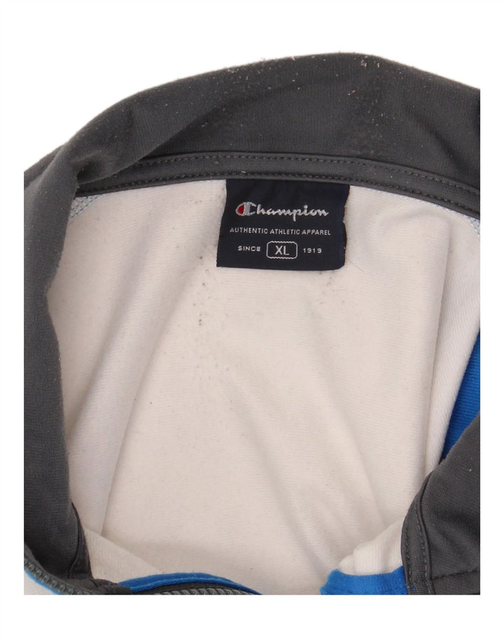 CHAMPION Veste de Survêtement Homme XL Bleu Colorblock