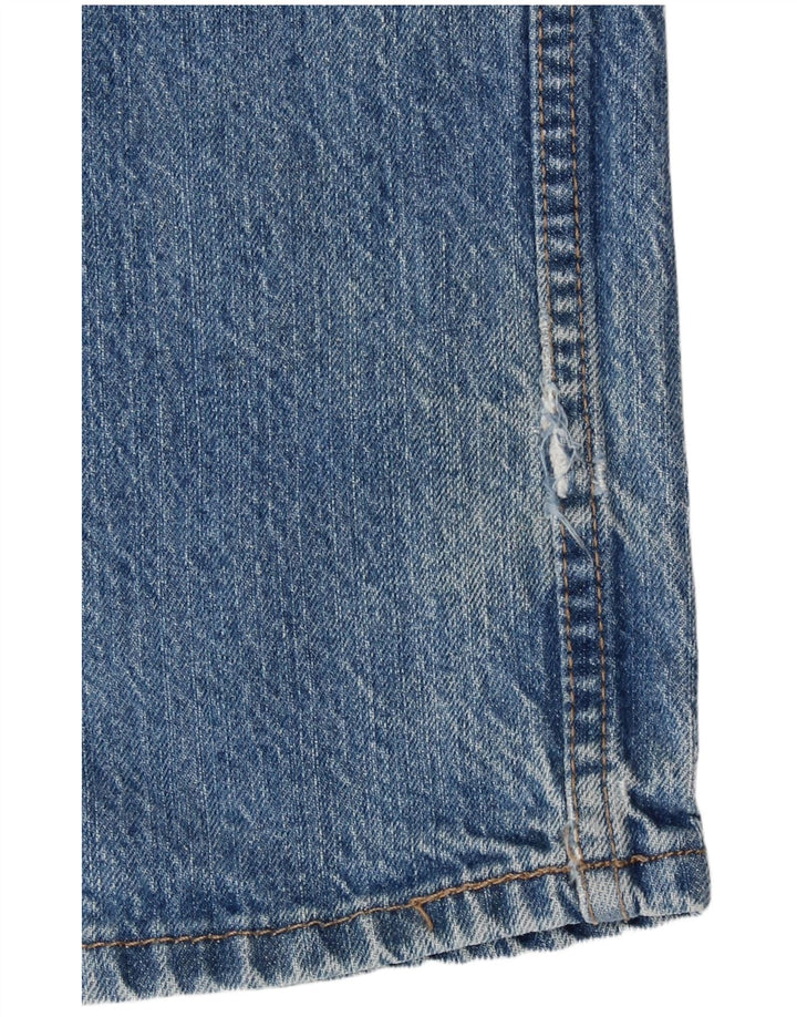 Marks & Spencer Jean droit régulier pour homme W34 L31 bleu coton