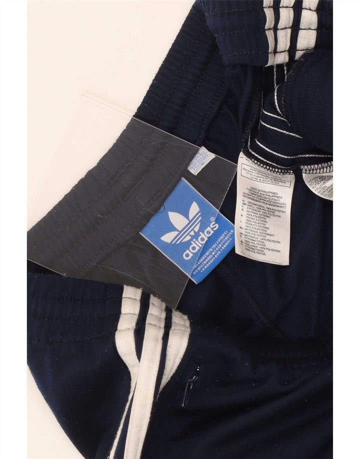 Pantalon de survêtement Adidas pour homme petit bleu marine Polyester