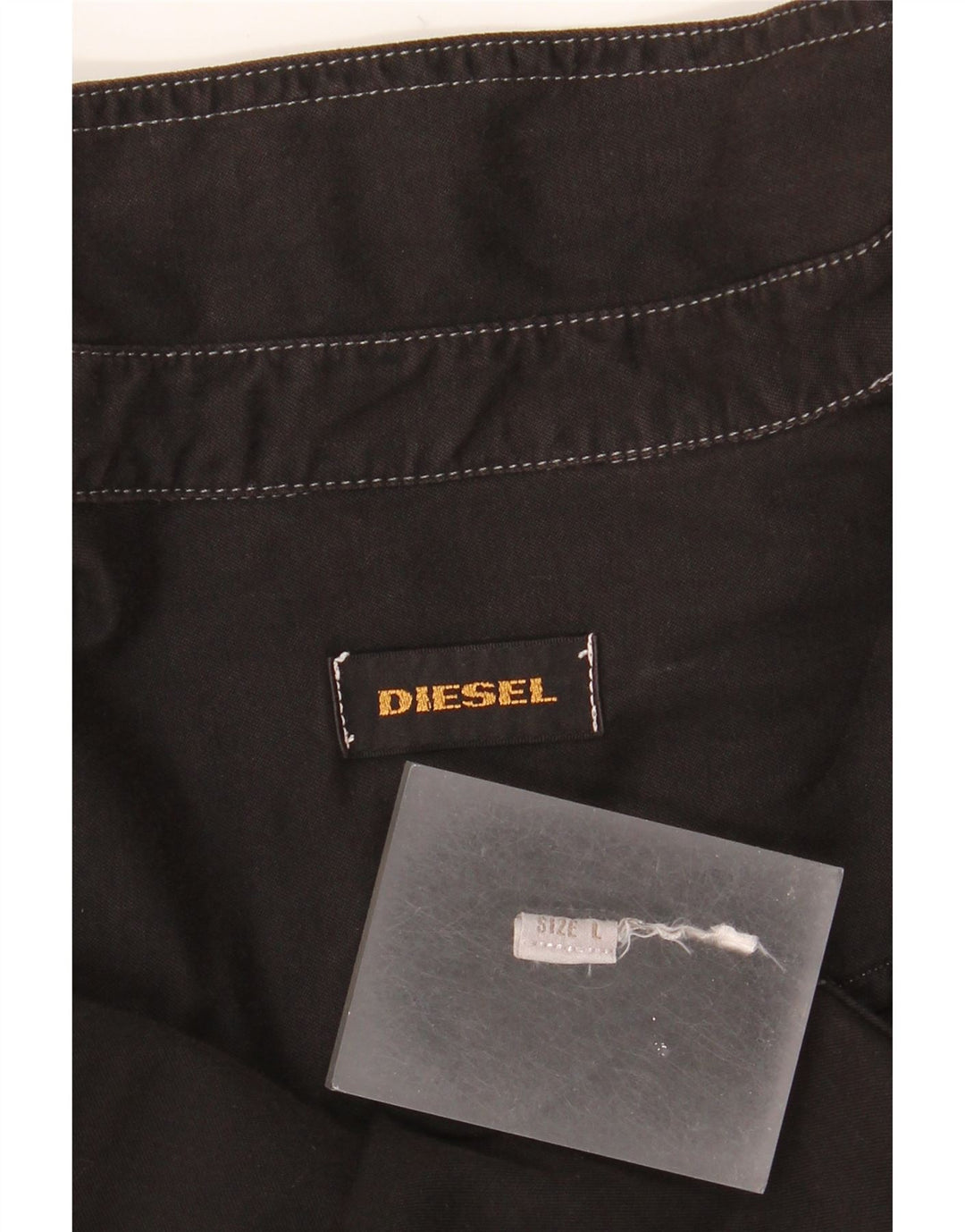 DIESEL Chemise en Jean Homme Large Noir