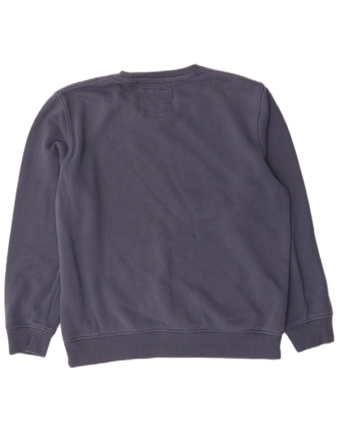 Crew Clothing Sweat-shirt pour homme en coton bleu Taille L