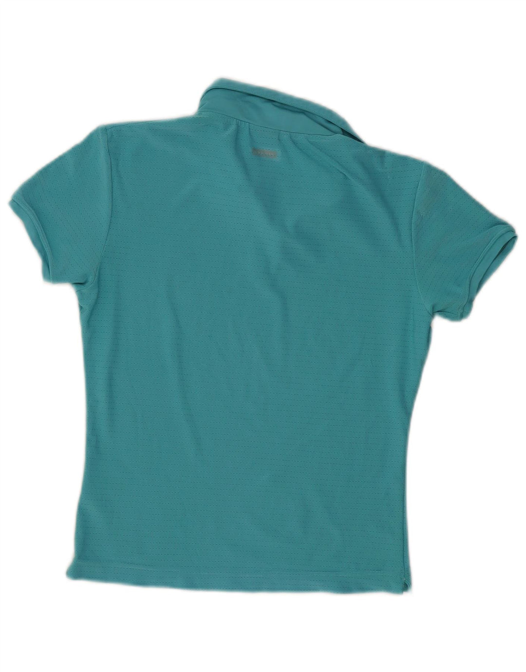 Polo Nike Dri Fit pour femme UK 10 Small Turquoise Polyester