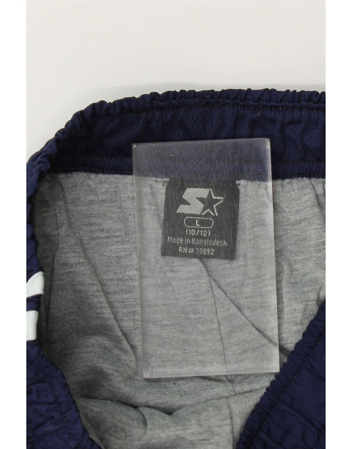 Pantalon de survêtement Starter garçon 10-11 ans grand bleu marine polyester
