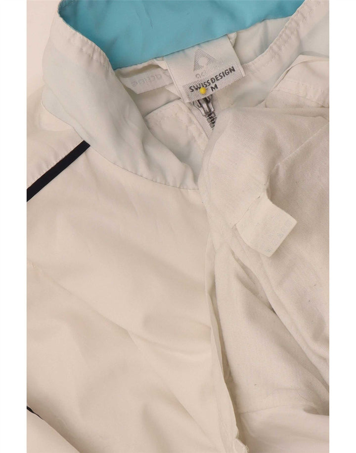 Active Veste de Survêtement Homme Blanc Moyen Polyester