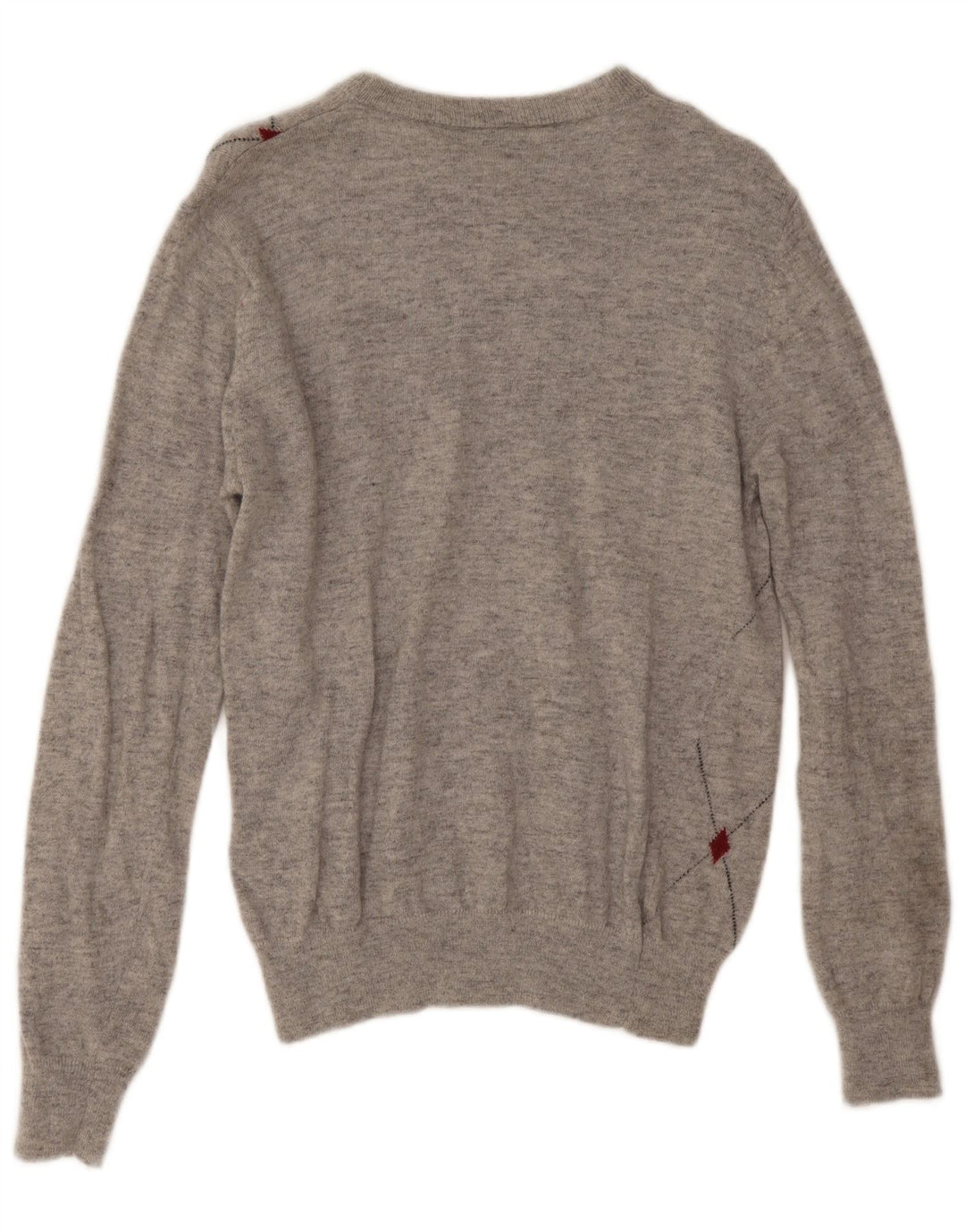 Lotto Pull Col Rond Homme Gris Moyen Argyle/Diamant Laine