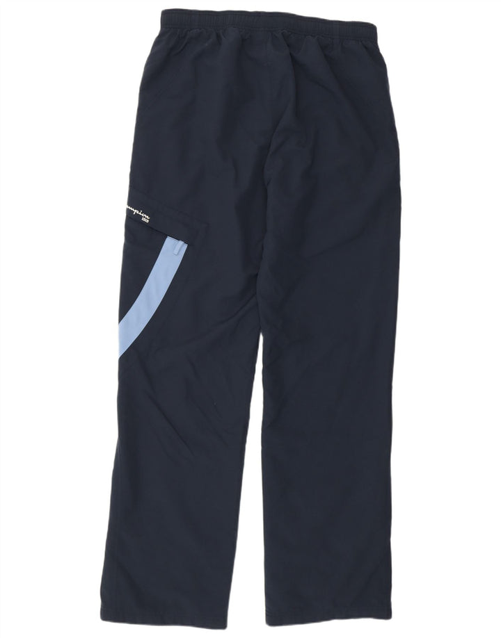 Champion Pantalon De Survêtement Homme Large Bleu Marine Colorblock Polyester