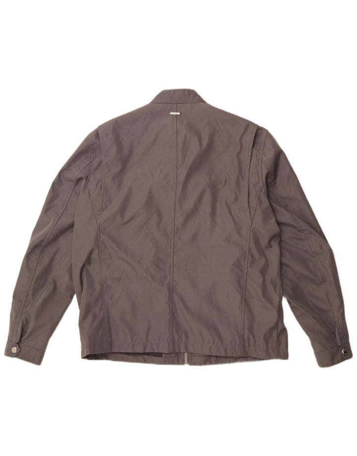 MICHAEL KORS Veste utilitaire pour hommes UK 42 XL Gris Polyester