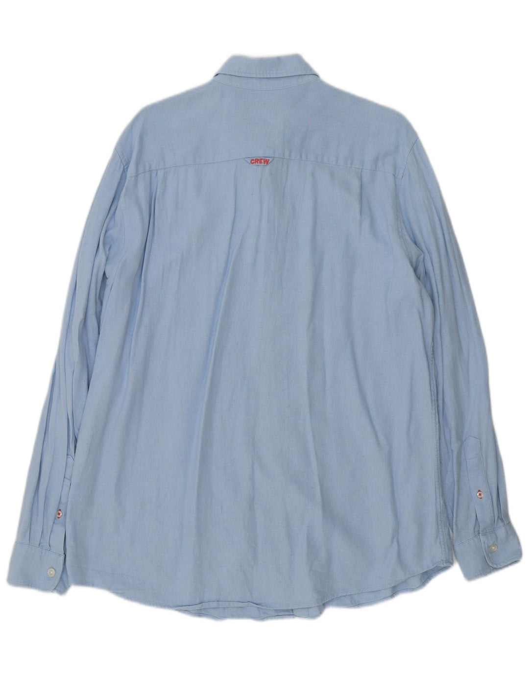 Crew Clothing Chemise Homme Grand Lin Bleu