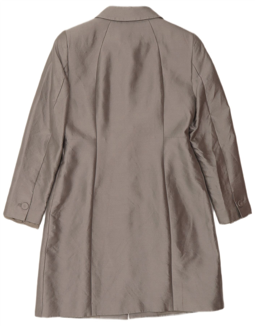 Hobbs Manteau Femme UK 10 Petite Laine Grise