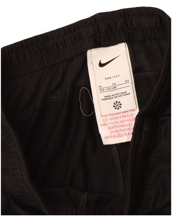Nike Pantalon de survêtement garçon 13-14 ans XL Noir Polyester