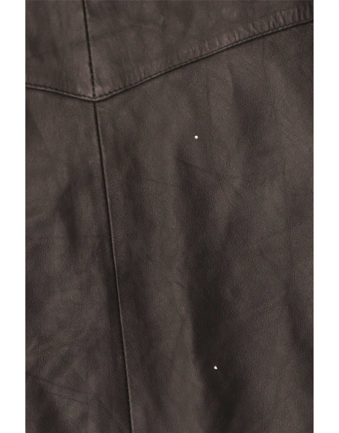 gilet en cuir homme vintage noir moyen