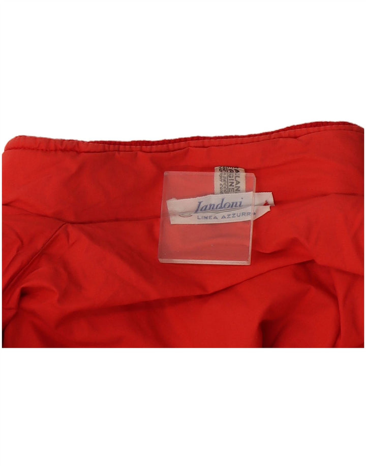 veste réversible homme vintage UK 40 grande laine rouge