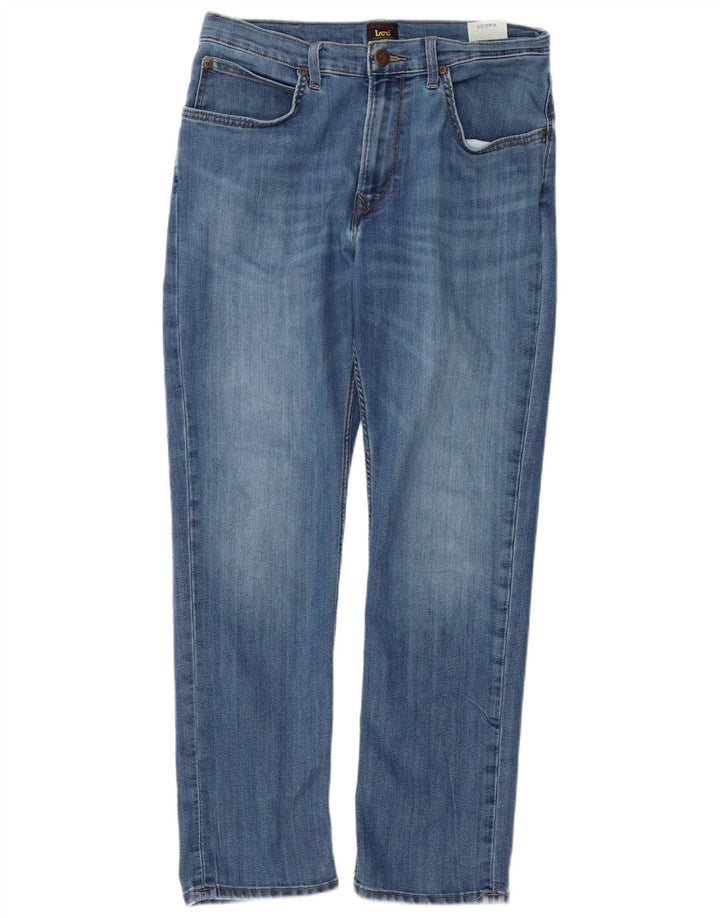 Lee Jean droit Brooklyn Straight W33 L30 homme bleu