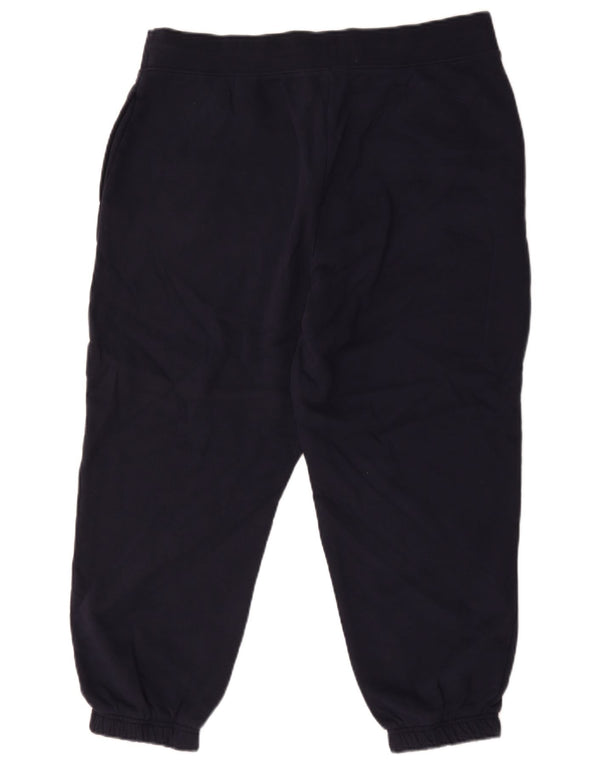 Marks & Spencer Pantalon de survêtement pour femme Joggers UK 18 XL Bleu marine Coton