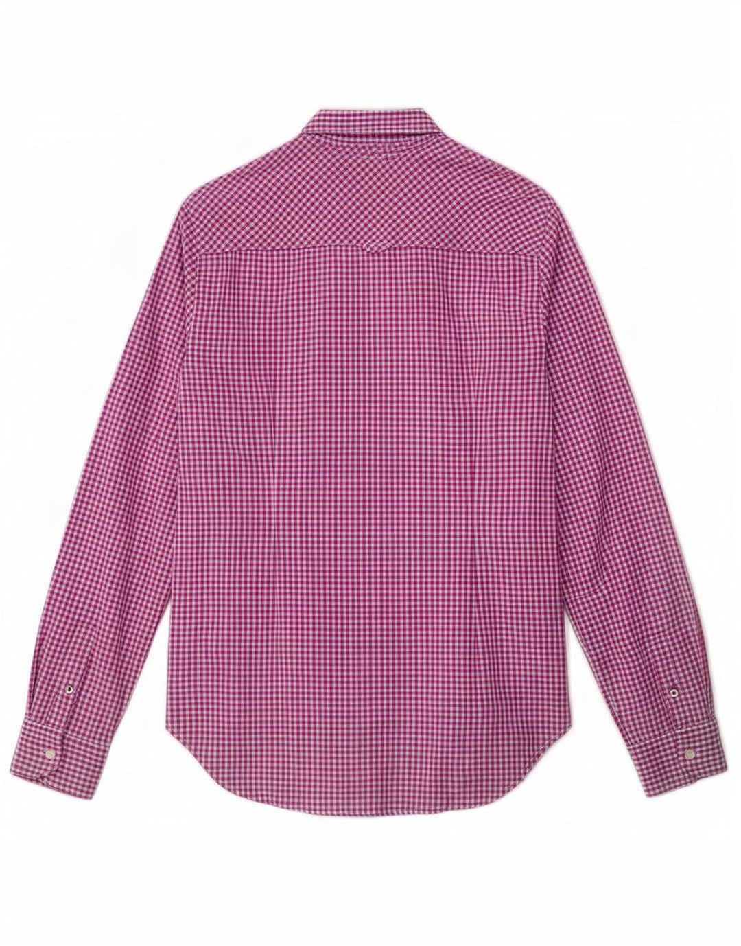 Tommy Hilfiger Chemise ajustée pour femme US 6 en coton vichy violet moyen