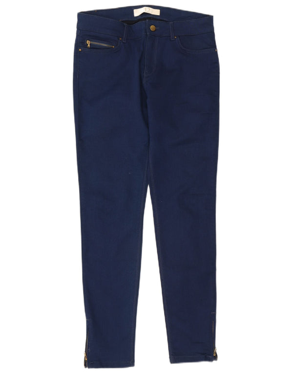 Zara Jean skinny pour femme EU 42 Large W32 L30 Bleu