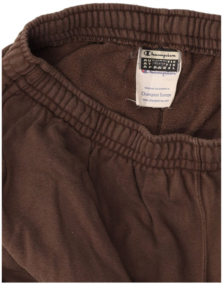 CHAMPION Pantalon de Survêtement Homme 2XL Marron Coton