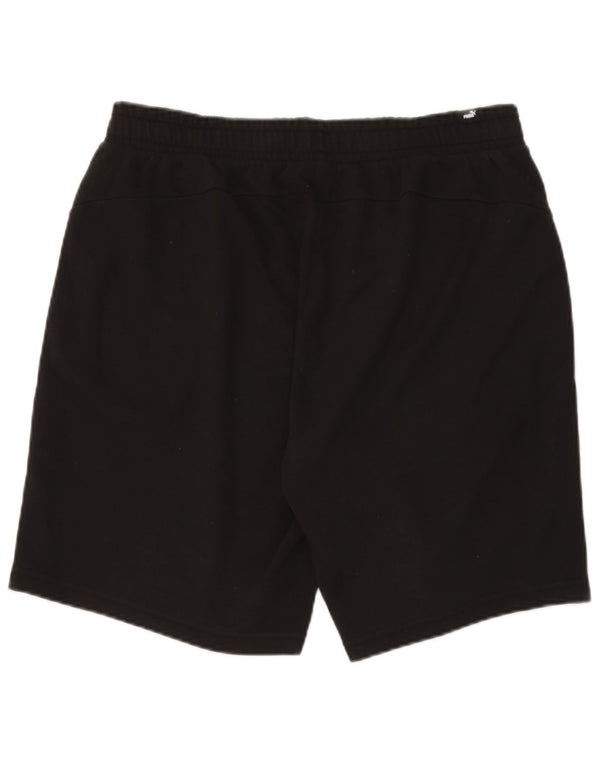 Puma Short de Sport Homme XL Noir Coton